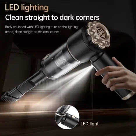 Brushless Motor Portable Cordless Filter Vacuum